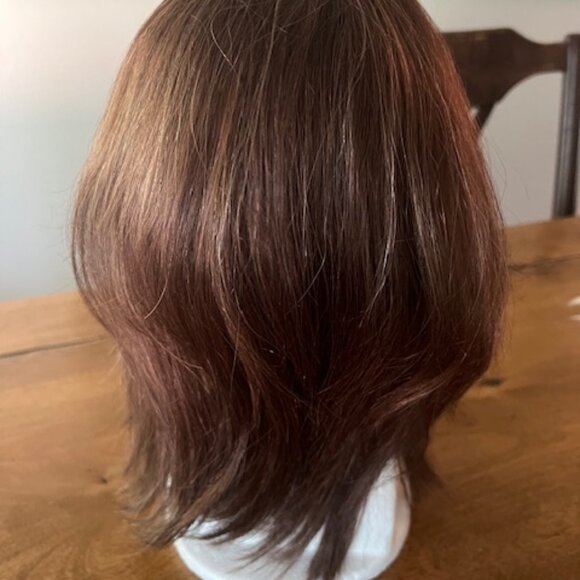 Uniwigs 7"x8" Courtney | Mono Part | Right Part Remy Human Hair Topper - Picture 5 of 5